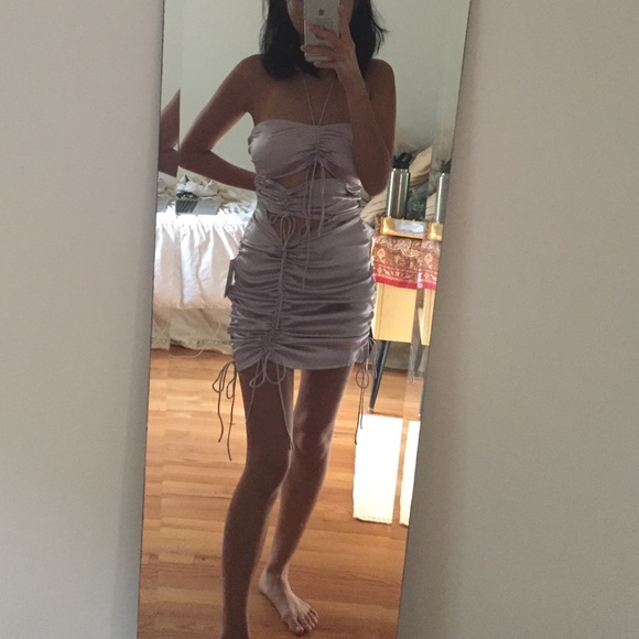 For Love And Lemons Senora Drawstring Mini Dress - Picture 4 of 6